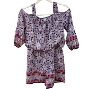 Michelle Girl Off the Shoulder Romper